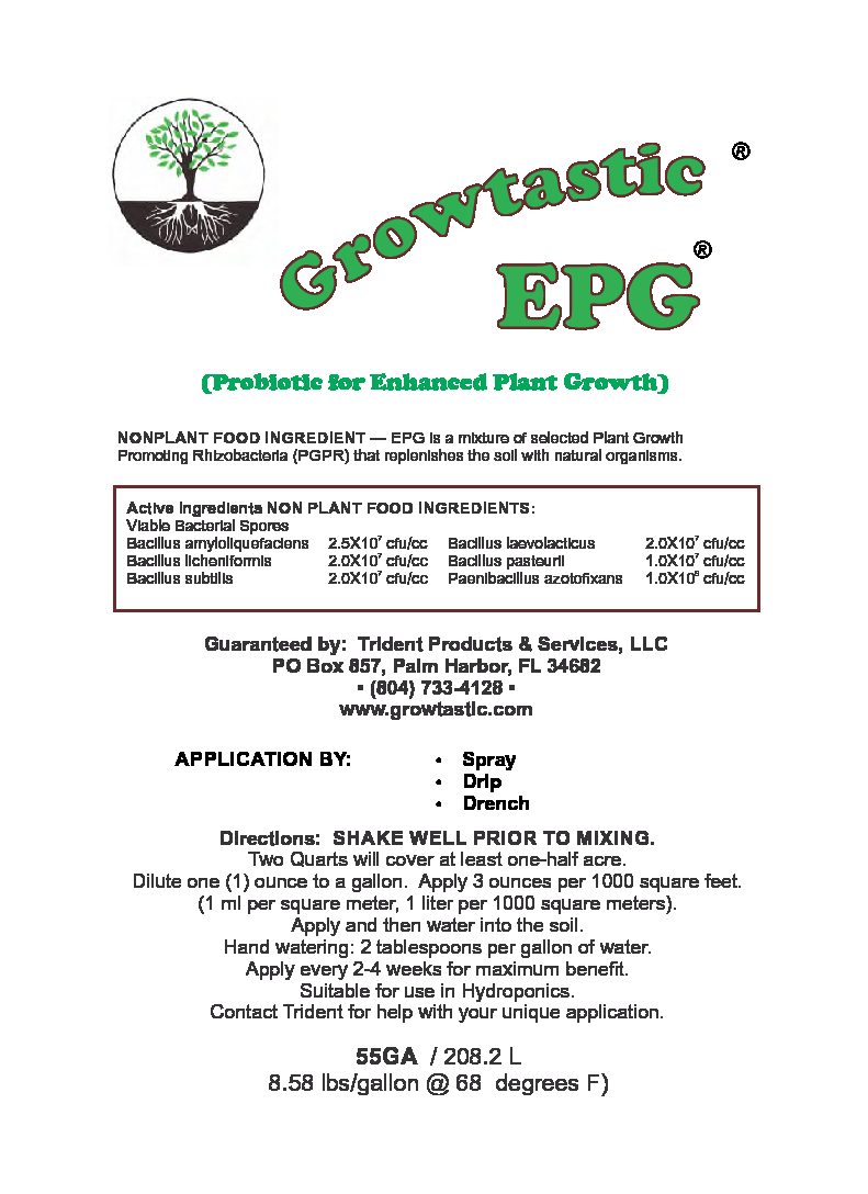 Growtastic EPG: 55 Gallon Drum