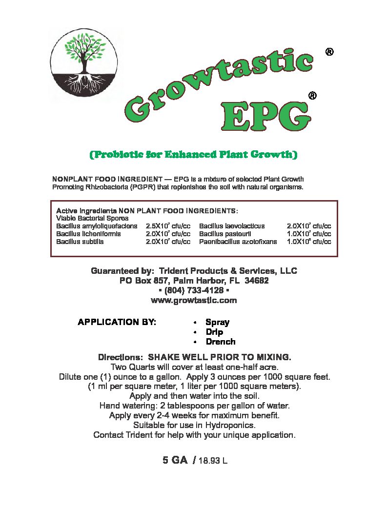 Growtastic EPG - 5 Gallon Pail