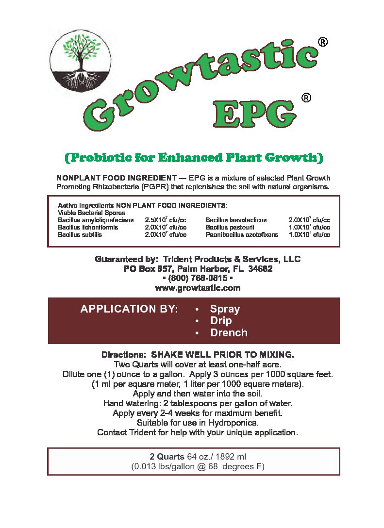 Case of (8) 1/2 Gallon Growtastic EPG Bottles